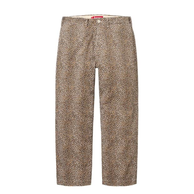 슈프림 치노 팬츠 레오파드 30사이즈 팔아요