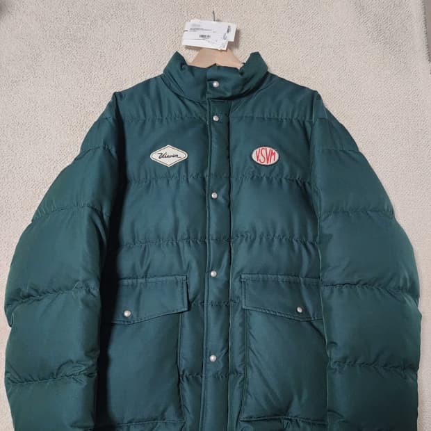 [4]비즈빔  FIL 24aw 베링 인슐레이터 다운 그린