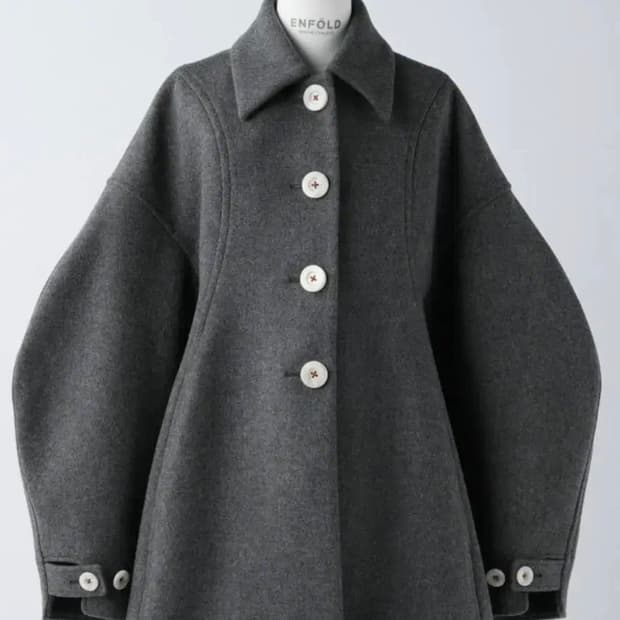 enfold 23FW 소매 볼륨 코트 38사이즈