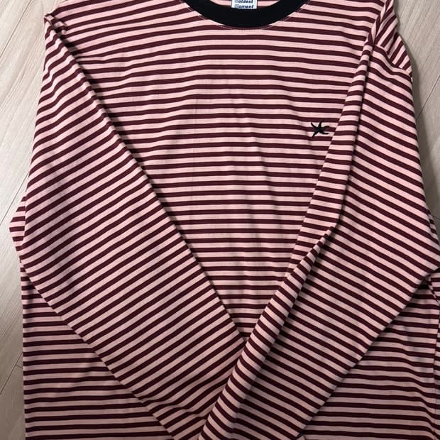 TCM mini logo stripe long sleeve