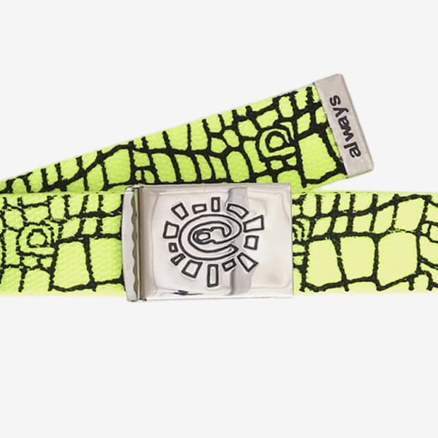 Always do what you should do croc belt