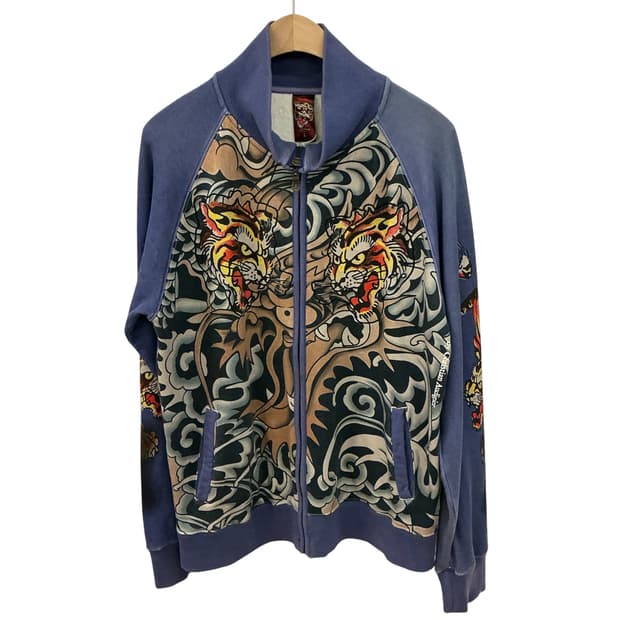 에드 하디 코튼 집업