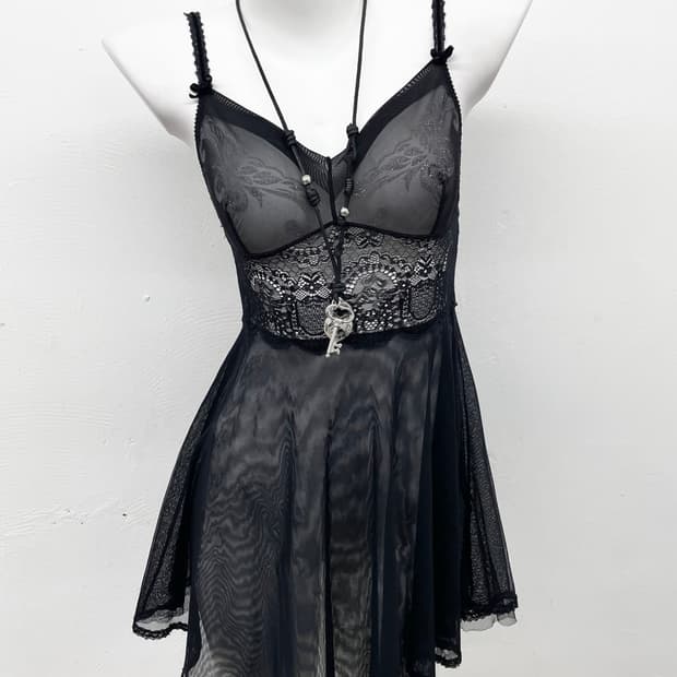 에블린 블랙페어리 시어 슬립