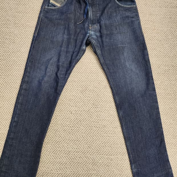 디젤 밴드 스웻트 청바지