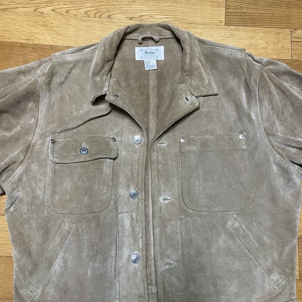 polo ralph lauren 폴로 덩가리 80s 스웨이드 m