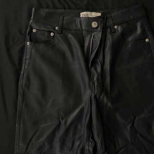자라 레더팬츠