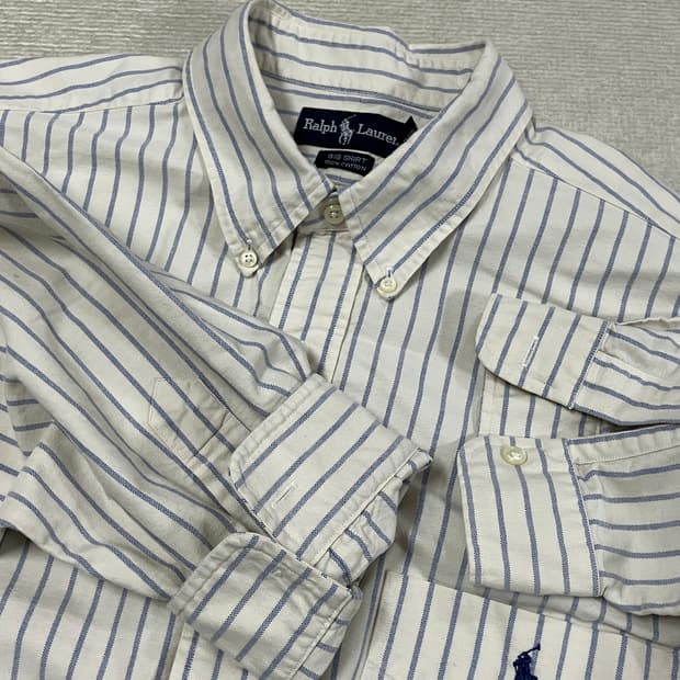 폴로 랄프로렌 스트라이프 셔츠 xxl