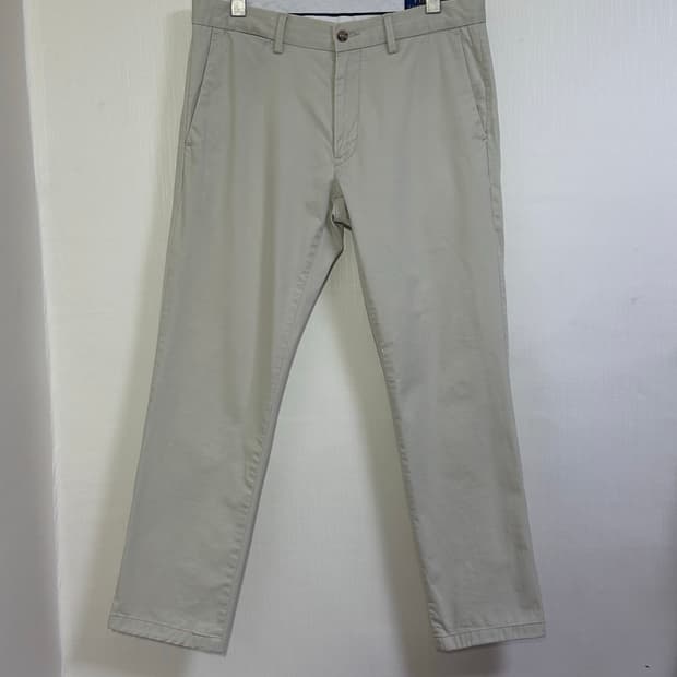 폴로랄프로렌 QR 코튼트윌 스트레치슬림핏 치노팬츠30/크림