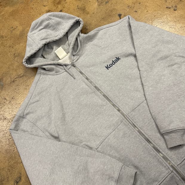 [정품/XL] 코닥 후드집업 그레이 b15