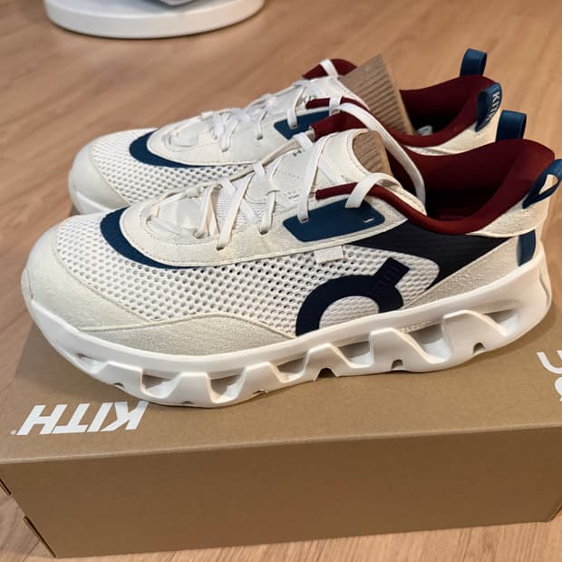 (290)온러닝 X kith 테크2 화이트 