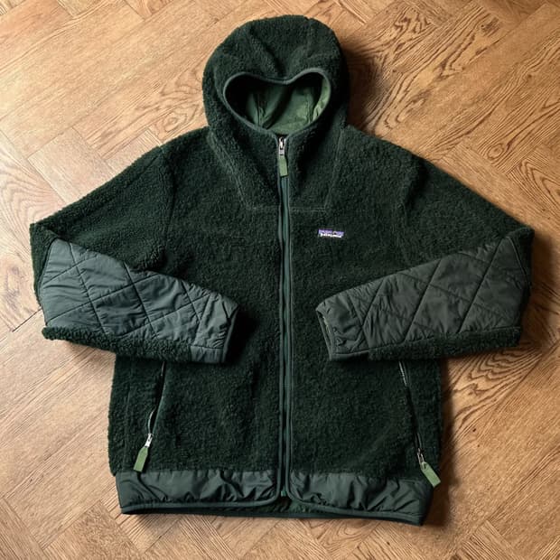 [S]파타고니아 Rhythem 리듬 타입 그린 플리스 자켓