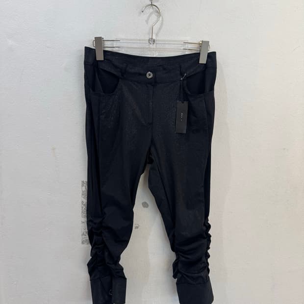 shirring Black pants