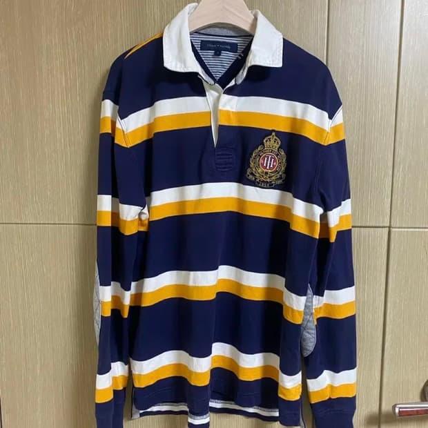 TOMMY 타미힐피거 럭비 티셔츠 S사이즈(100)