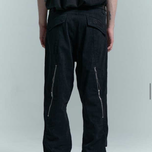 플라스틱프로덕트 Mpa 웨이브 지퍼팬츠 s