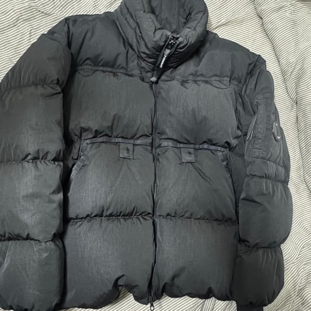 Cp 컴퍼니 에코크롬r 믹스드 패딩 23fw