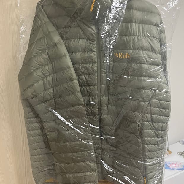 랩 마이크로라이트 알파인 자켓 라이트 카키