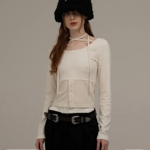 새상품 미드나잇 무브 스트랩 티