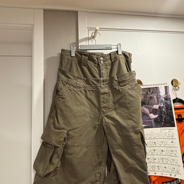 (L) 오퍼스0012 데저트 맥시 카고 쇼츠 브라운 버뮤다