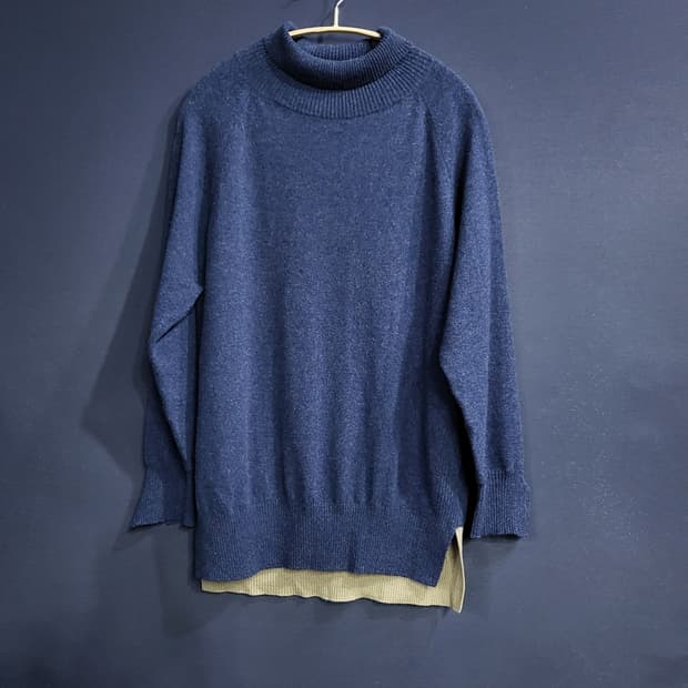 정호진 캐시미어.모 터틀넥