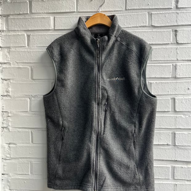 mont bell fleece vest