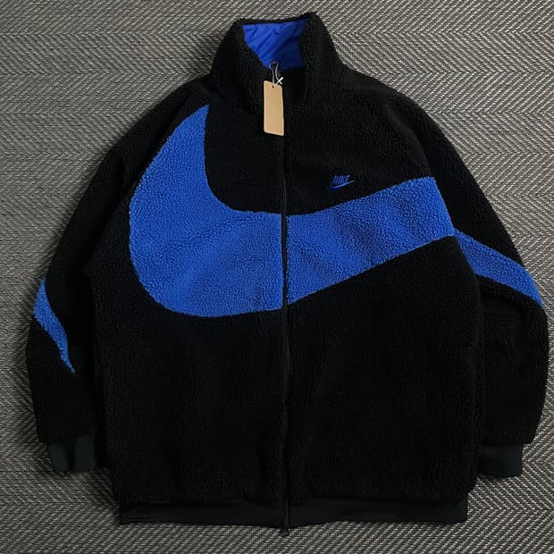나이키 빅스우시 리버시블 플리스 양면 풀 집 자켓o 4448