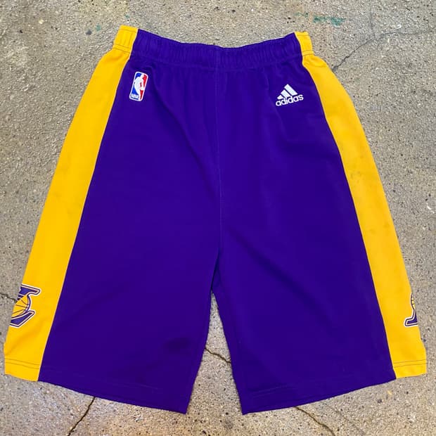 미국 빈티지 아디다스 X NBA 농구 져지 반바지