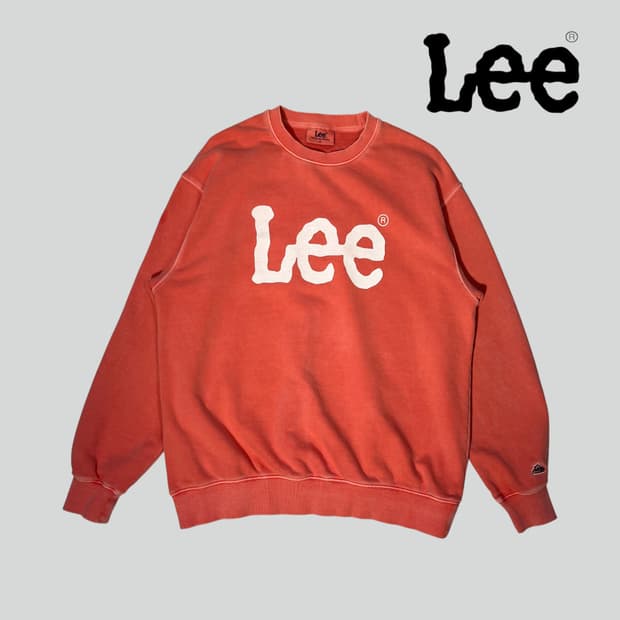 [S]LEE 리 피그먼트 맨투맨