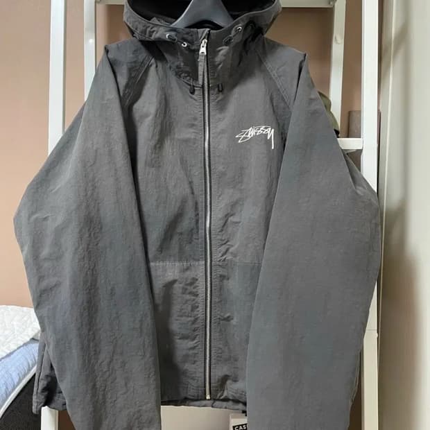 스투시 웨이브 다이 비치 쉘 바람막이 M