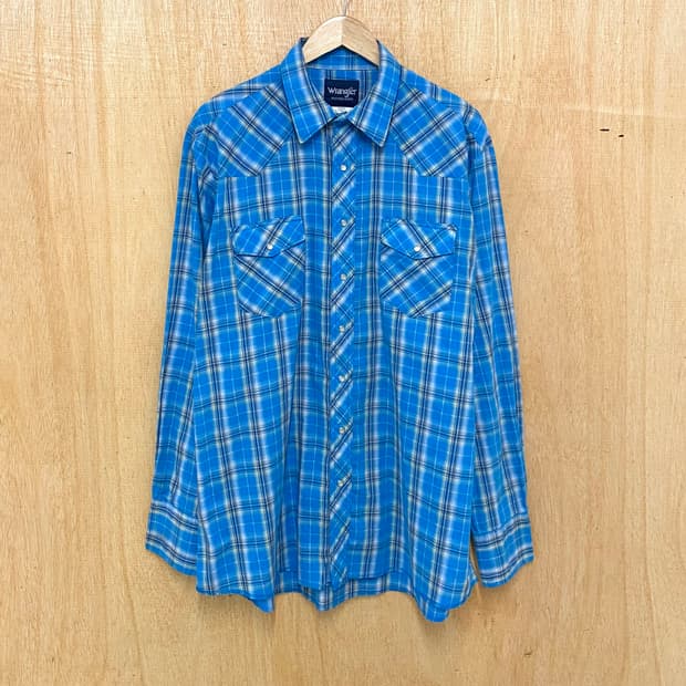 WRANGLER ombre western shirts 랭글러 옴브레 셔츠
