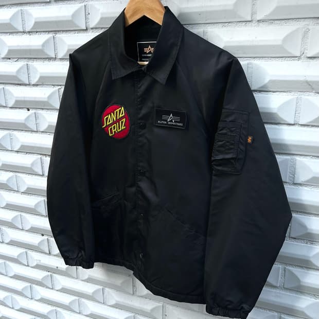 Alpah Industries x Santa cruz Coach Jace