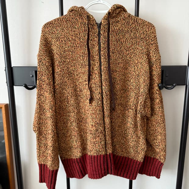 유니클로 마르니 콜라보 니트 후드집업