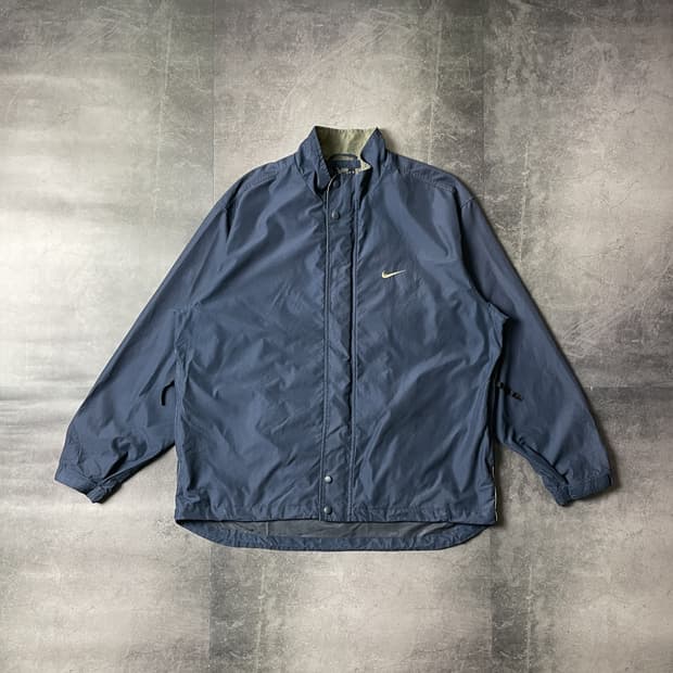 NIKE 나이키 빈티지 네이비 윈드브레이커 A00388