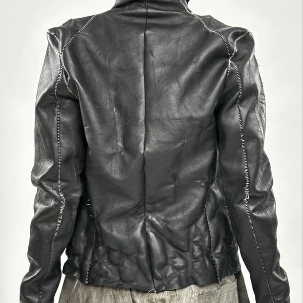 Sheepskin zombie jacket