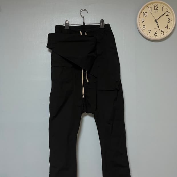 릭오웬스 멤피스 드로우 스트링 팬츠