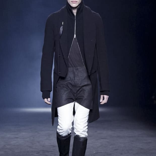 aw2012 tuxedo coat (unisex)