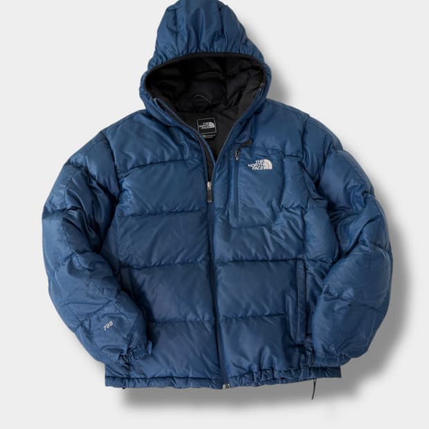 TNF 노스페이스 루즈핏 700필 퍼텍스 퀀텀 구스다운 후드 패딩