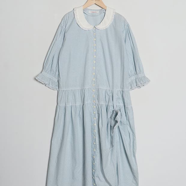  WONDERFUL WORLD Check One-Piece