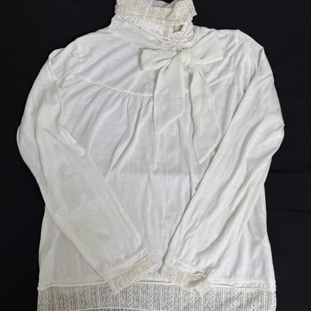 터틀넥 레이어드 티