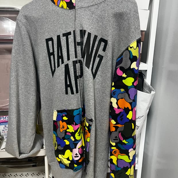 베이프 후드집업 L사이즈