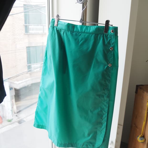 1990's BALENCIAGA SPORTS nylon skirt 