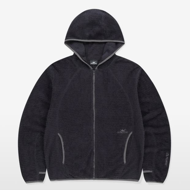 썬러브 Polartec Alpha 라이트 집업 후디 차콜  Xl