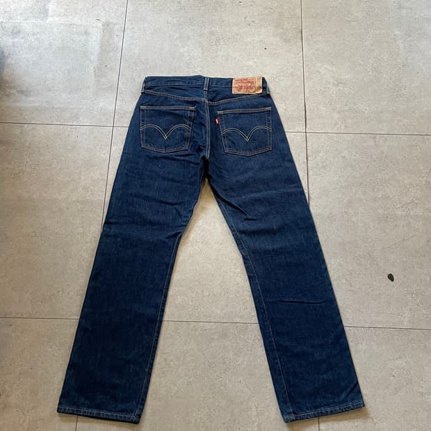리바이스 501 데님 청바지