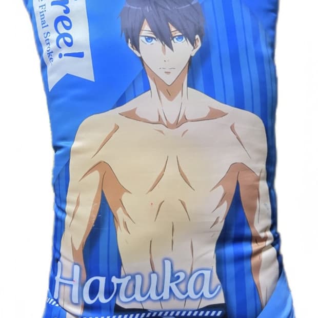 Free! 더 파이널 스트로크 나나세 하루카 타이토 대형 쿠션 55cm