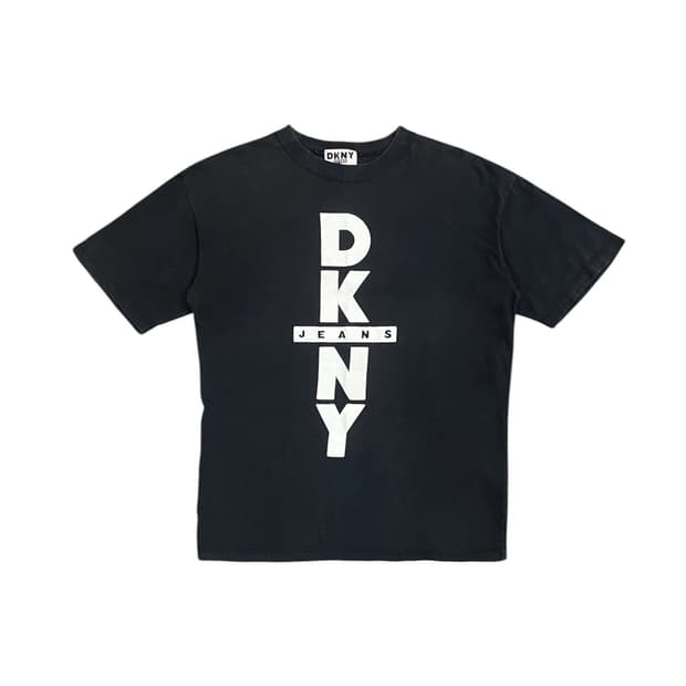 DKNY 빅로고 프린팅 반팔티셔츠