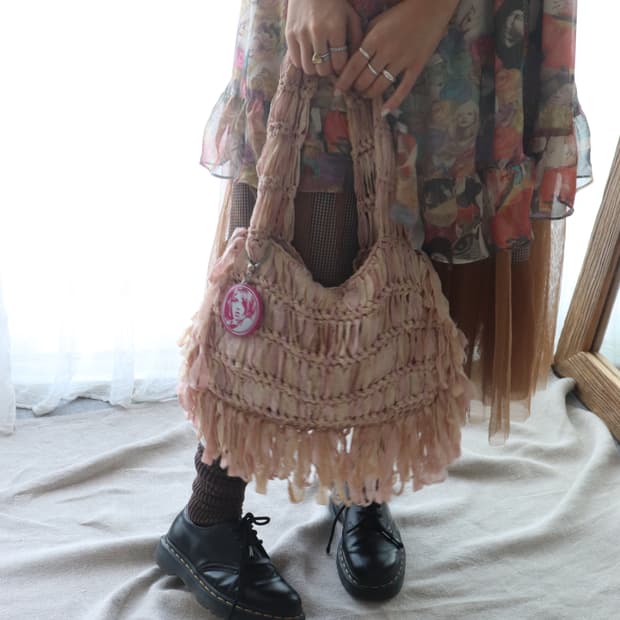 [Hysteric Glamour] Fringe Shoulder Bag