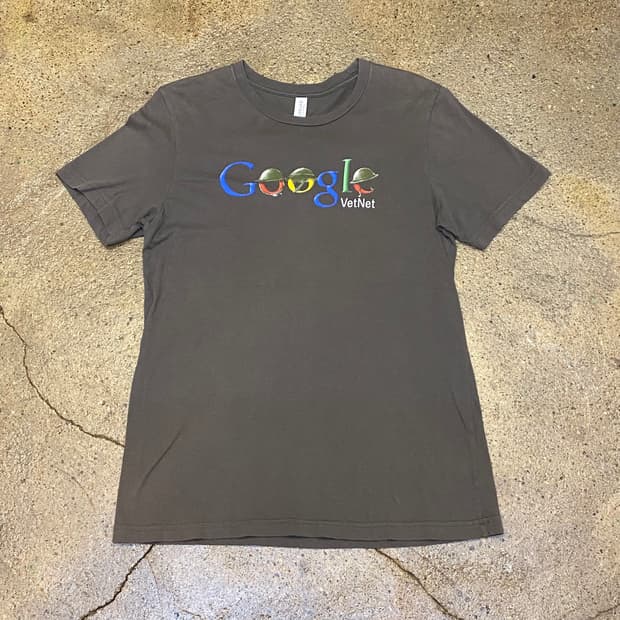 미국 빈티지 구글 google 프린팅 티셔츠