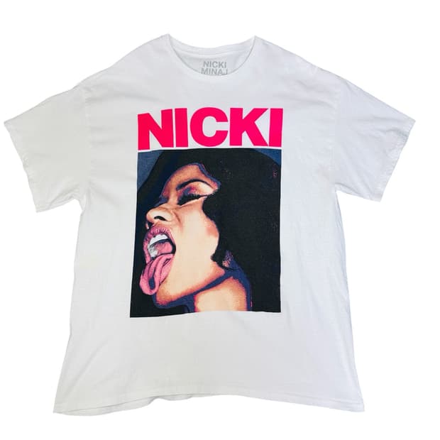 빈티지 니키미나즈 오피셜 NICKI MINAJ 티셔츠 XL