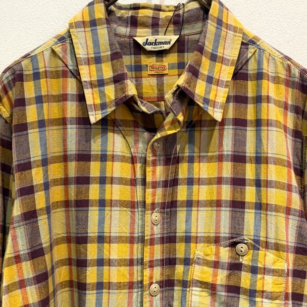 Jackman Check Shirt (Made In Japan)