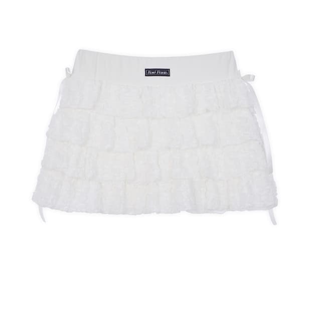 로제프란츠 캉캉 리본 미니스커트