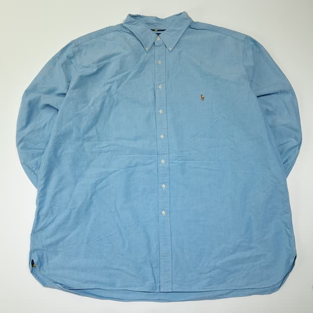 CL442 4XB 폴로 00s 코튼 멀티포니 클래식블루 셔츠 남방